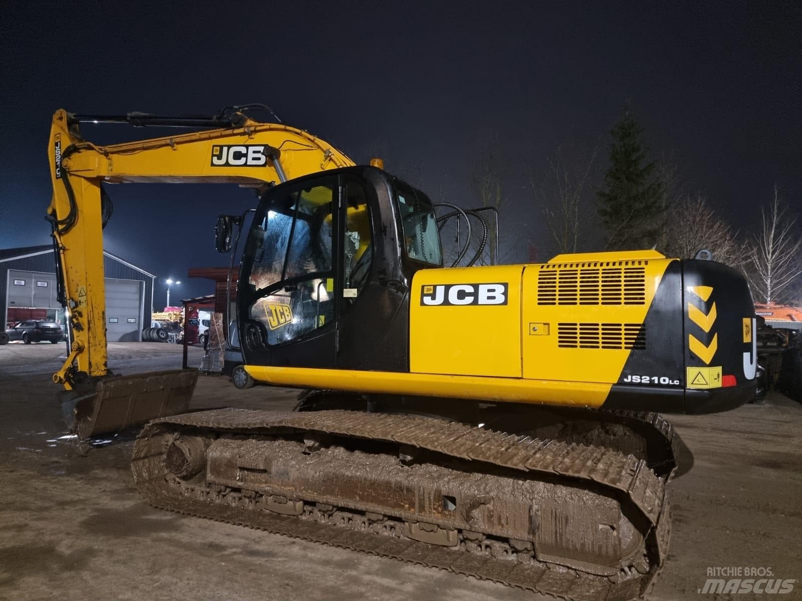 JCB JS 210 LC Pásová rýpadla