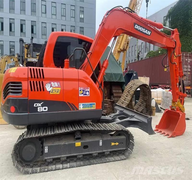 Doosan DX80 Midi rýpadla 7t - 12t