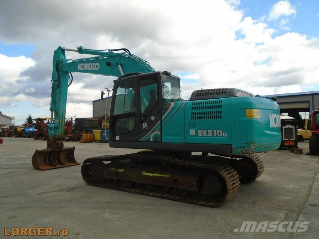 Kobelco SK 210 LC-10 Pásová rýpadla