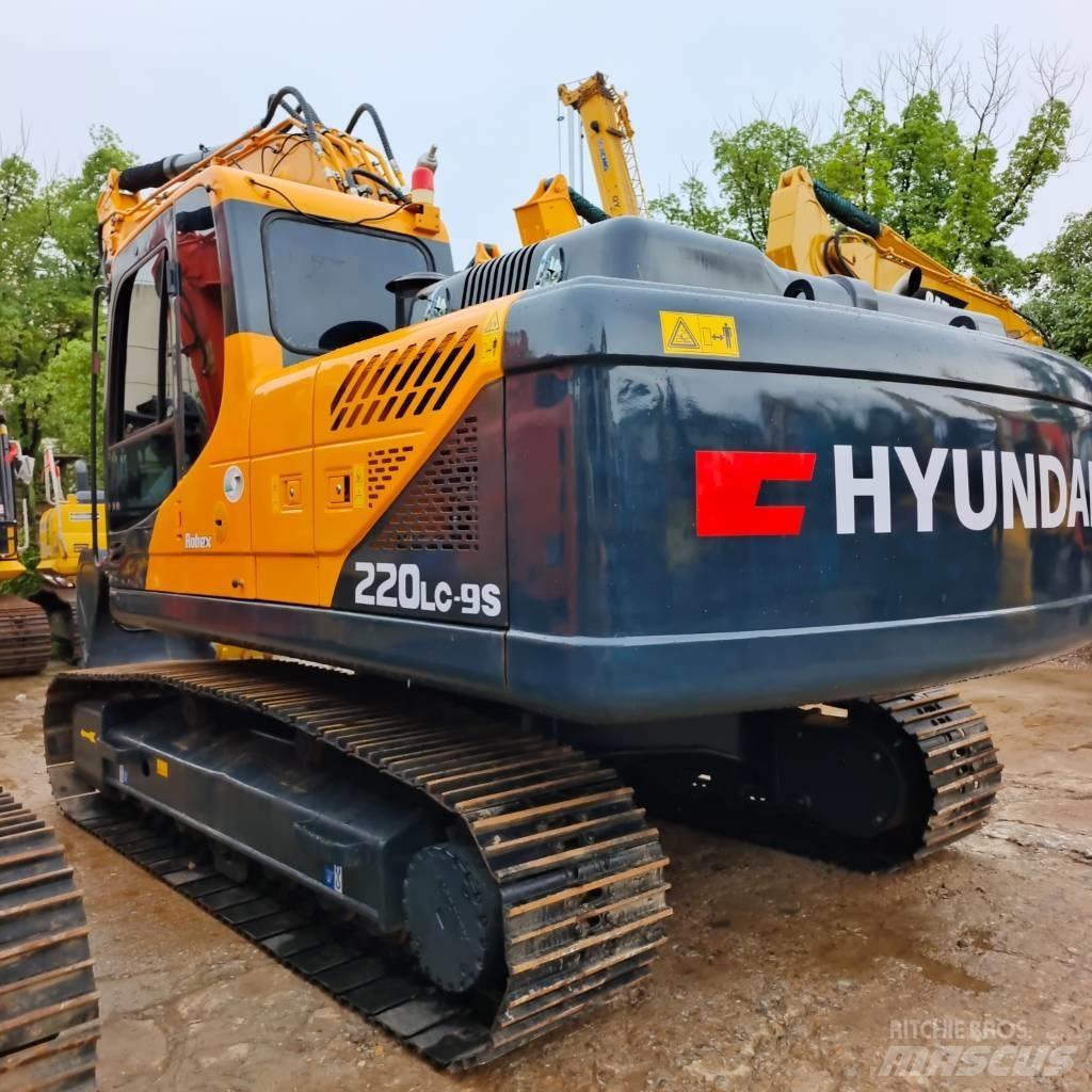 Hyundai 220lc-9s Pásová rýpadla