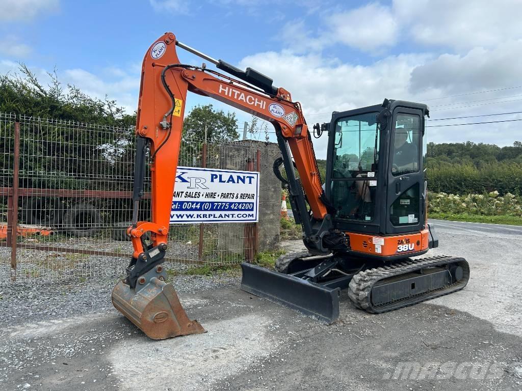 Hitachi ZX 38 U-6 Mini rýpadla < 7t