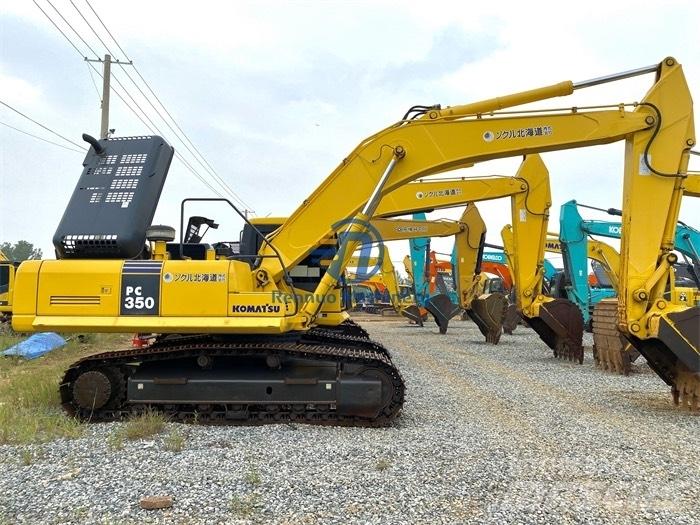 Komatsu PC 350-7 Pásová rýpadla