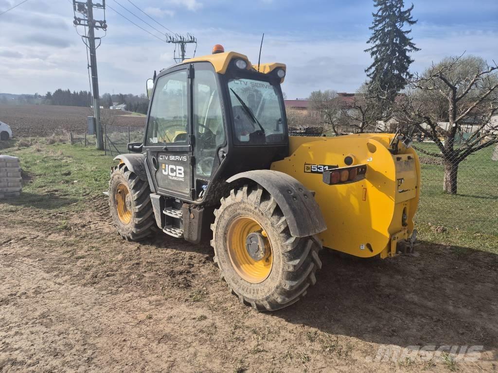 JCB 531-70 Agri Teleskopické nakladače pro zemědělství