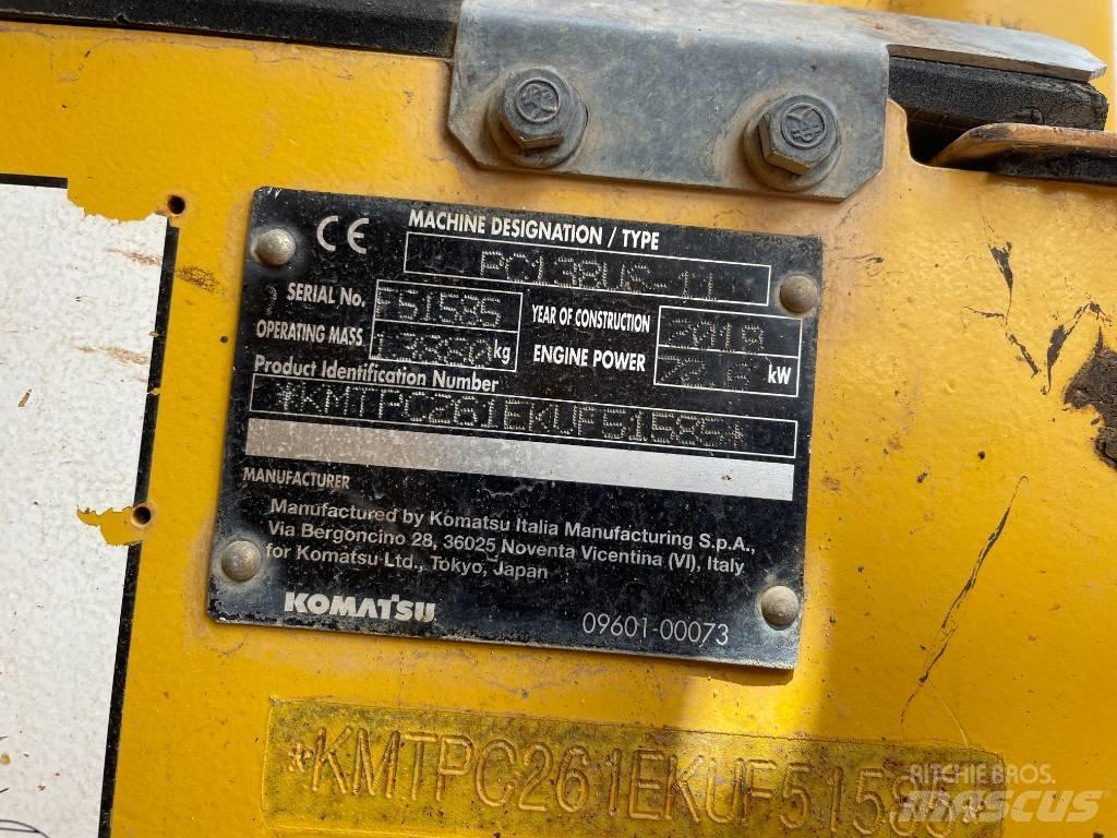 Komatsu PC 138 US-11 Pásová rýpadla