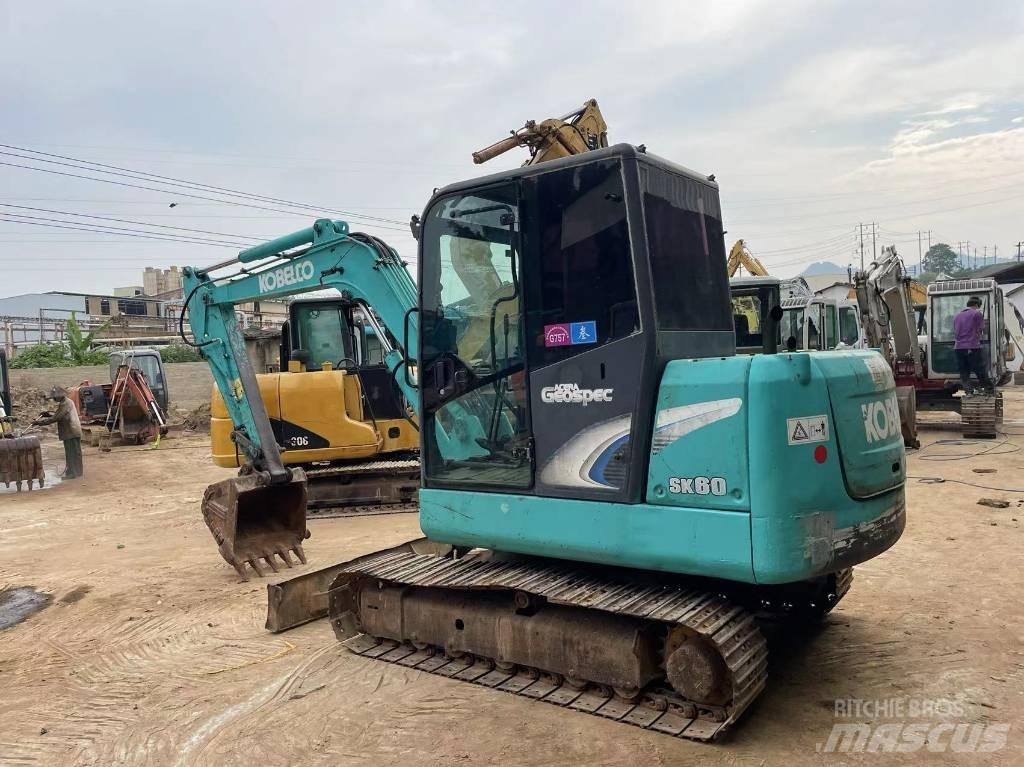 Kobelco SK 60-8 Pásová rýpadla