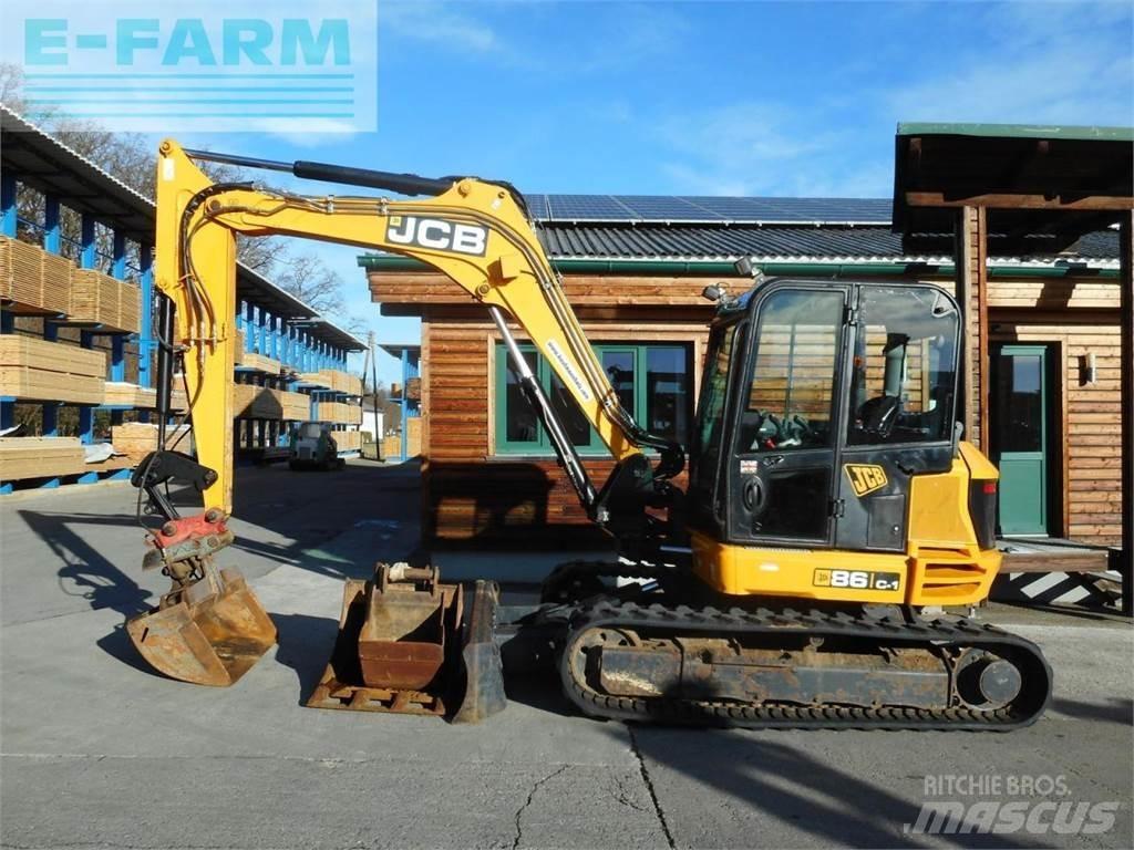 JCB 86 c-1 ( 8.775kg ) Kolová rýpadla