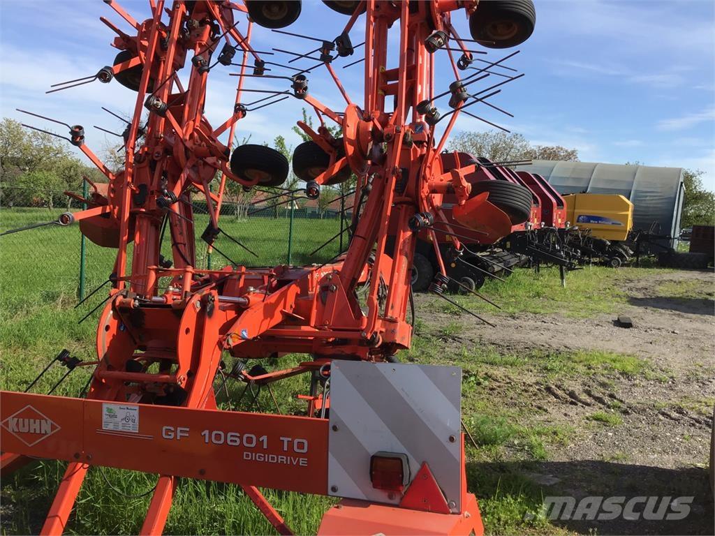 Kuhn GF10601TO Obraceče a shrabovače sena