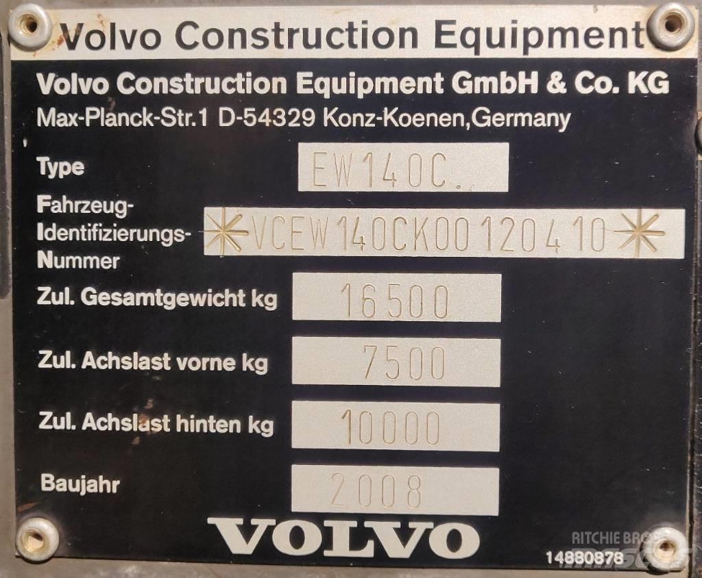 Volvo EW 140 C Kolová rýpadla