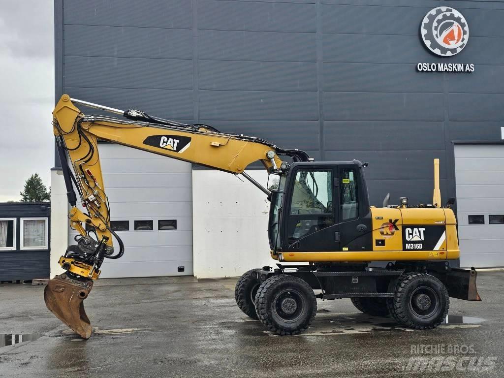 CAT M 316 D Kolová rýpadla