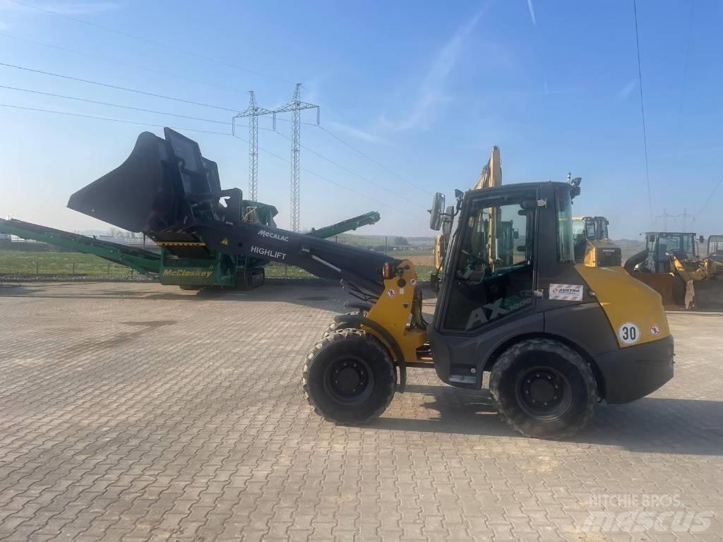 Mecalac AX 1000 Kolové nakladače