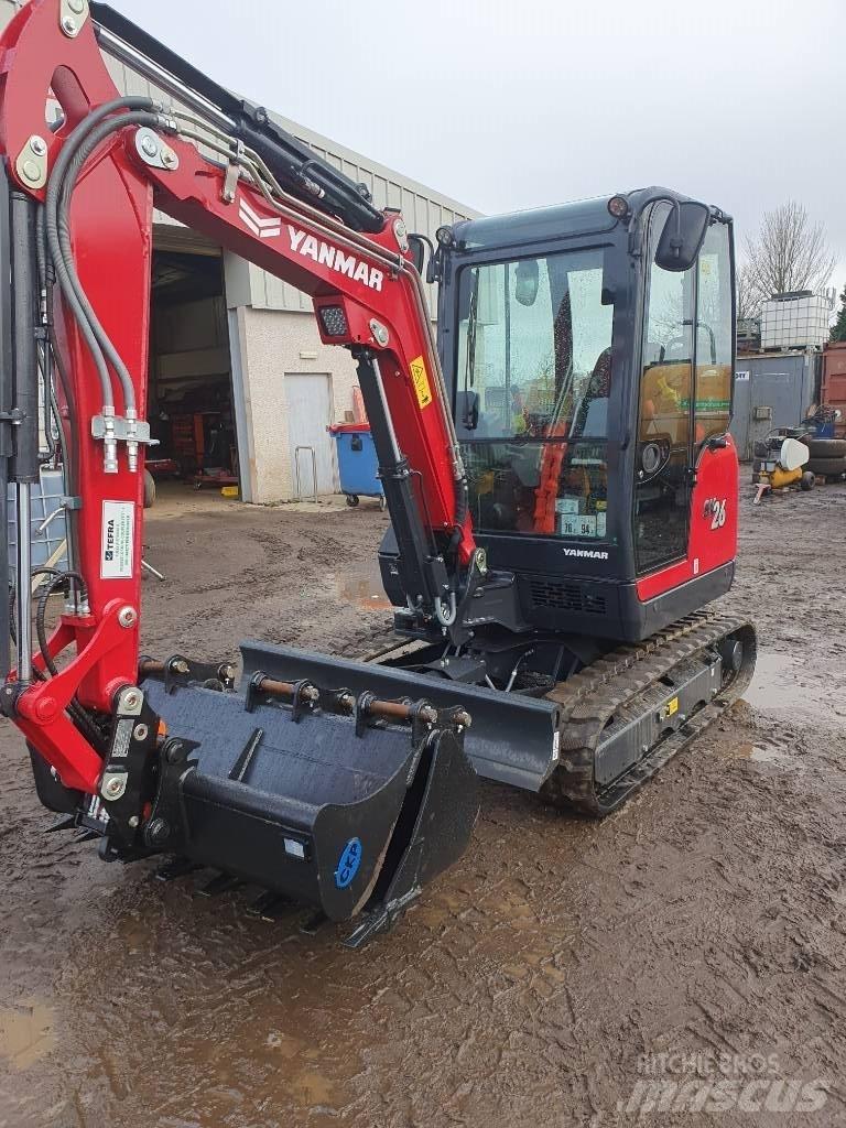Yanmar SV26 Mini rýpadla < 7t