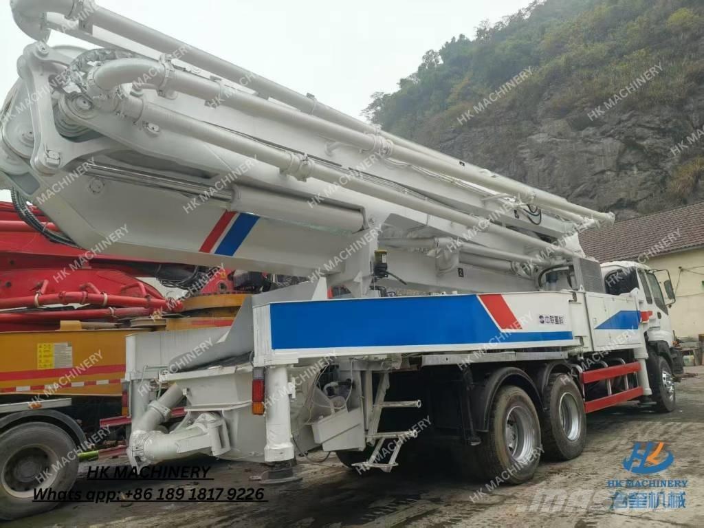 Zoomlion 47m Nákladní auta s čerpadly betonu