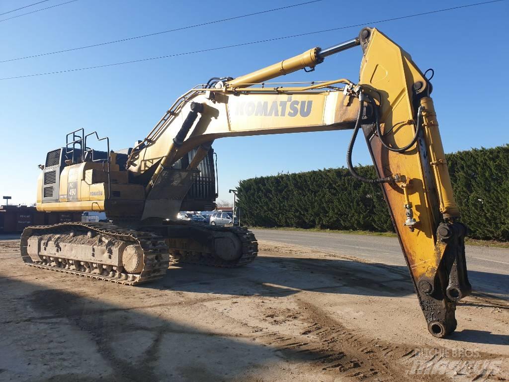 Komatsu PC490LC-11 Pásová rýpadla