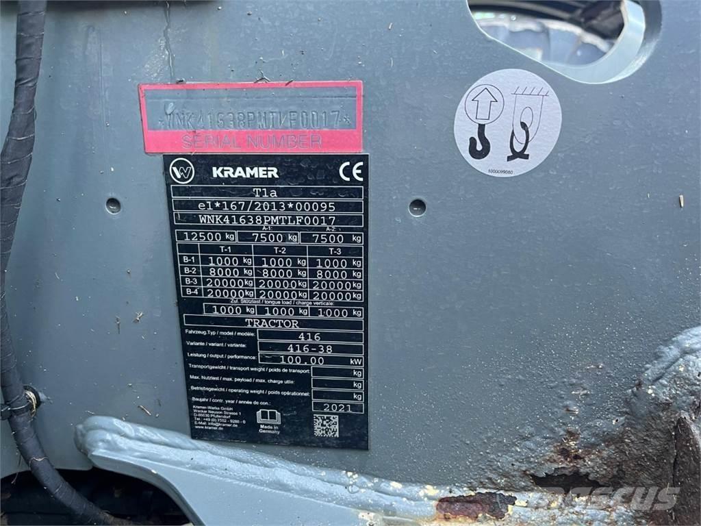 Kramer KT 507 Teleskopické manipulátory