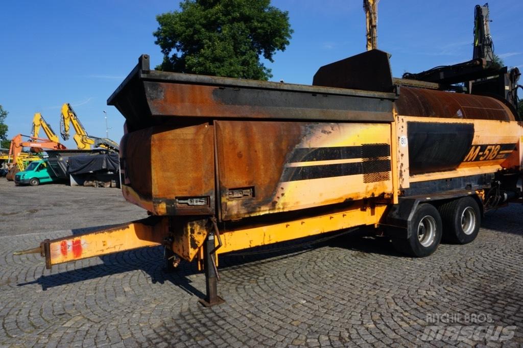 Doppstadt SM 518 Mobilní třídiče
