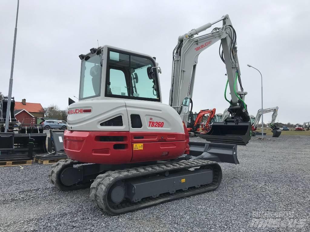 Takeuchi TB260 Mini rýpadla < 7t