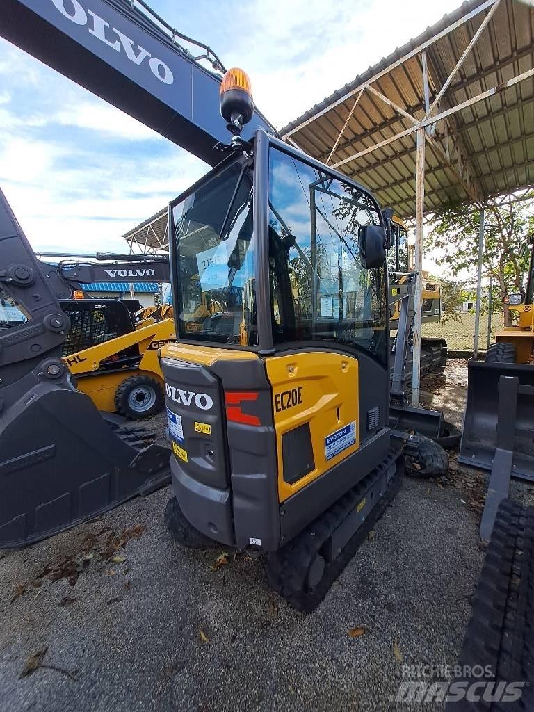 Volvo EC20E Mini rýpadla < 7t