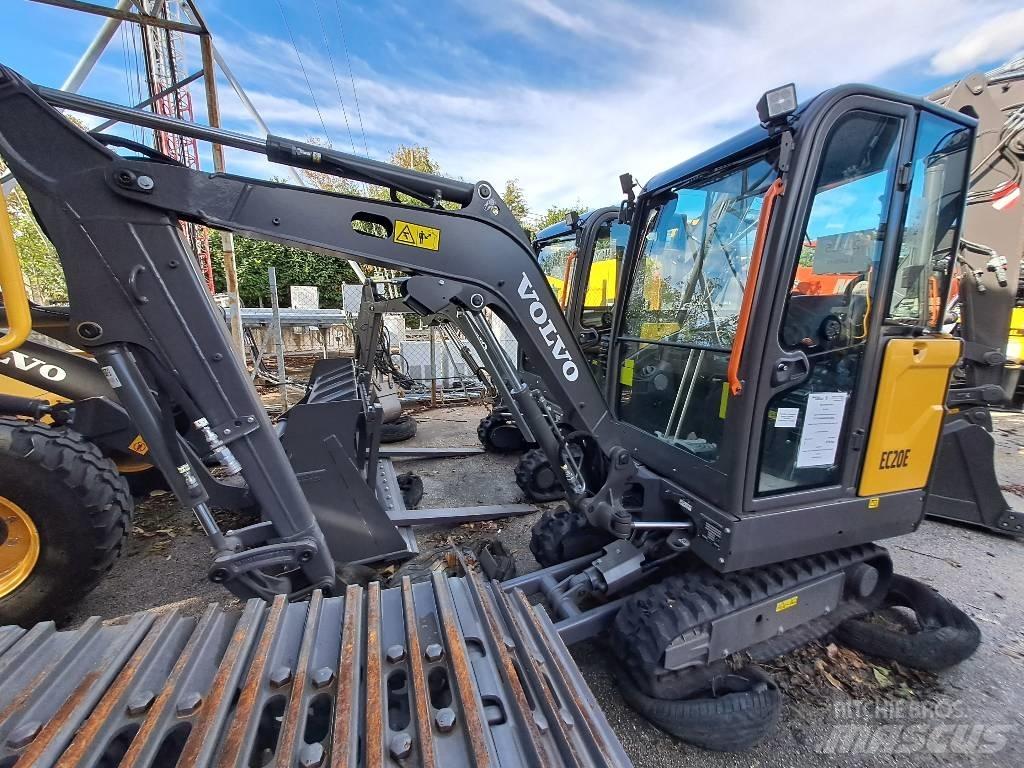 Volvo EC20E Mini rýpadla < 7t