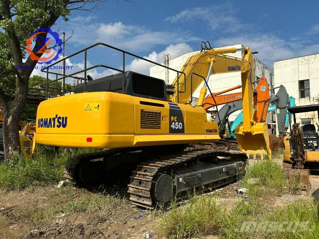 Komatsu PC 450 Pásová rýpadla
