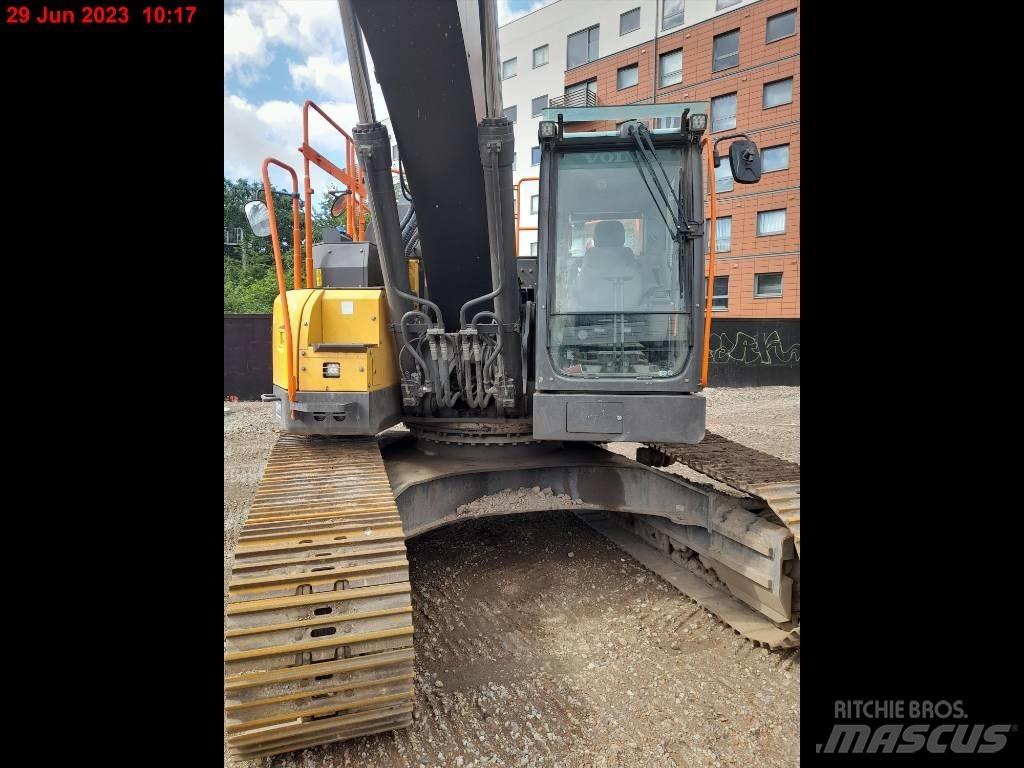 Volvo ECR355EL Pásová rýpadla