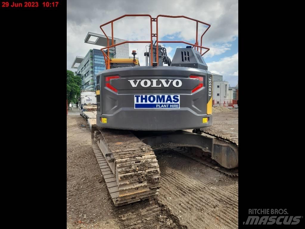 Volvo ECR355EL Pásová rýpadla