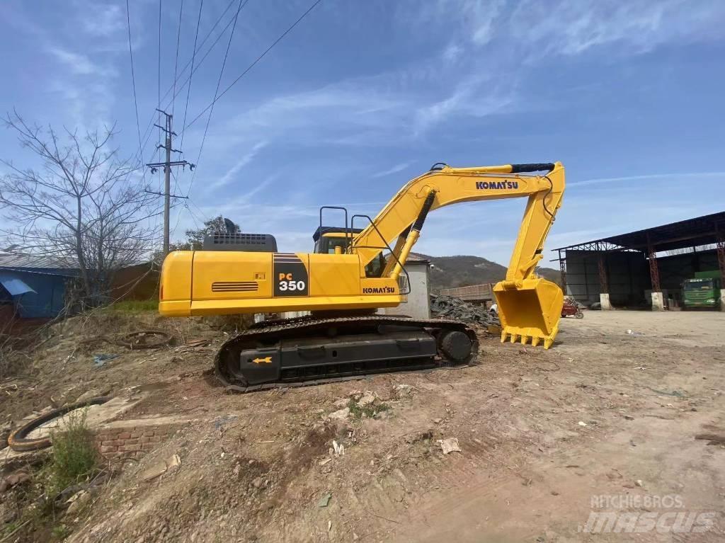Komatsu PC350 Pásová rýpadla