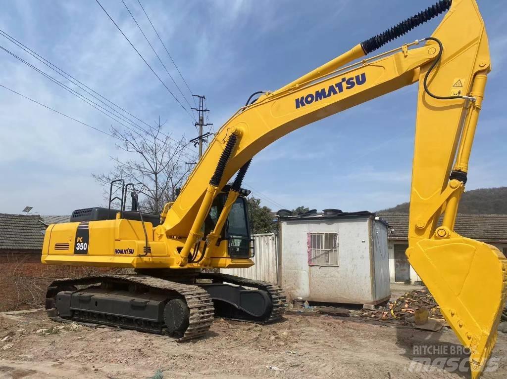 Komatsu PC350 Pásová rýpadla