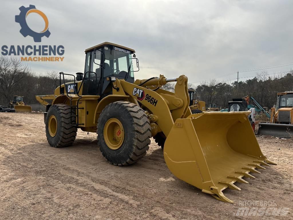 CAT 966H Kolové nakladače