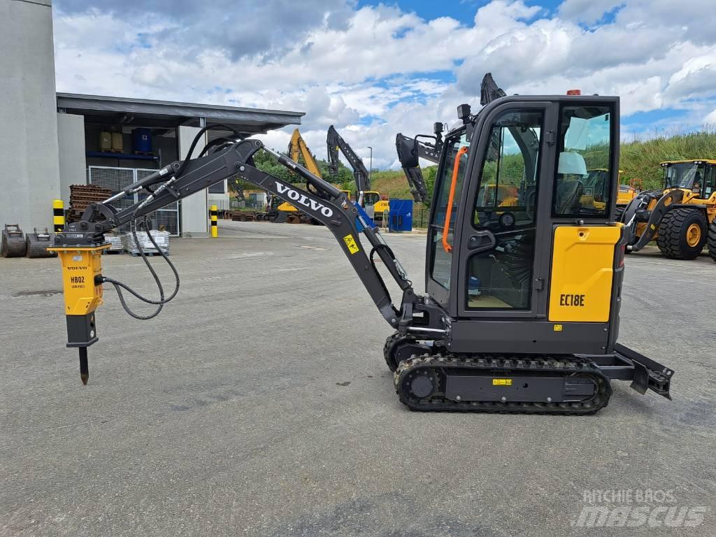 Volk EC 18 E Mini rýpadla < 7t