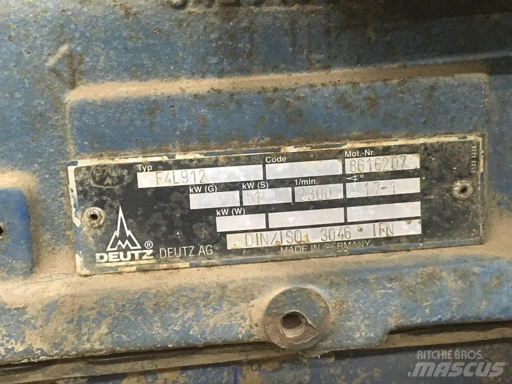 Deutz F4L912 USED Stavebnictví - ostatní