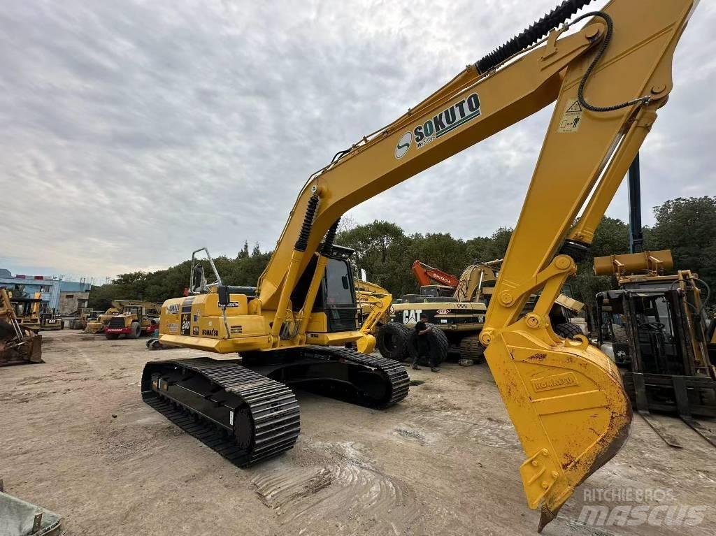 Komatsu PC 240 Pásová rýpadla