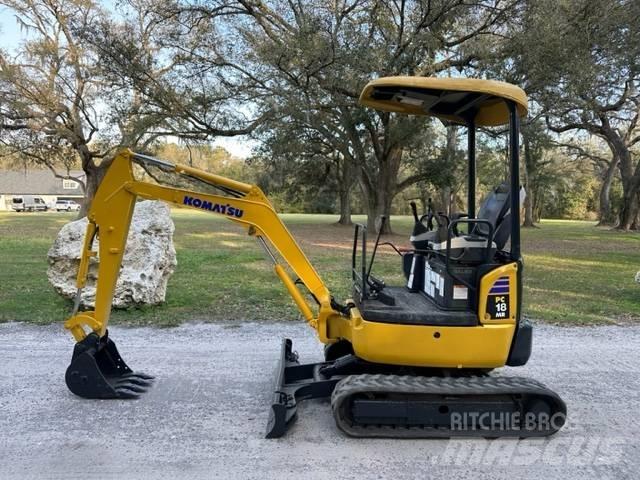 Komatsu PC18MR-2 Mini rýpadla < 7t