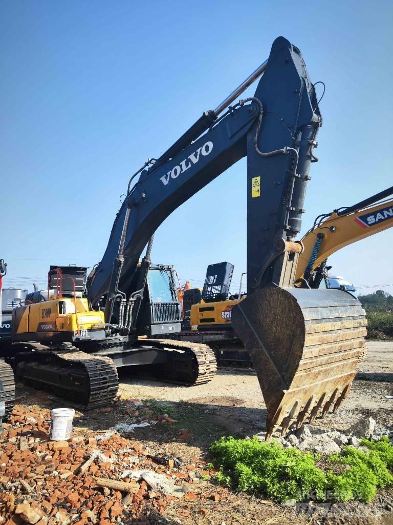 Volvo EC 480 Pásová rýpadla