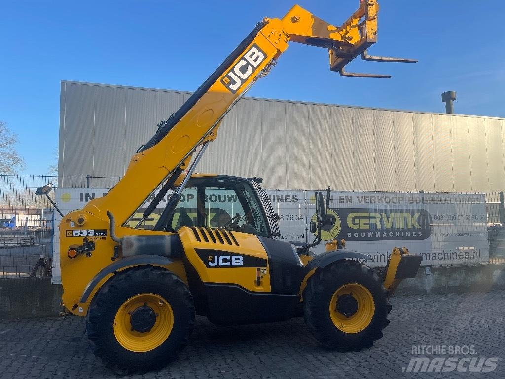 JCB 533-105 Teleskopické manipulátory