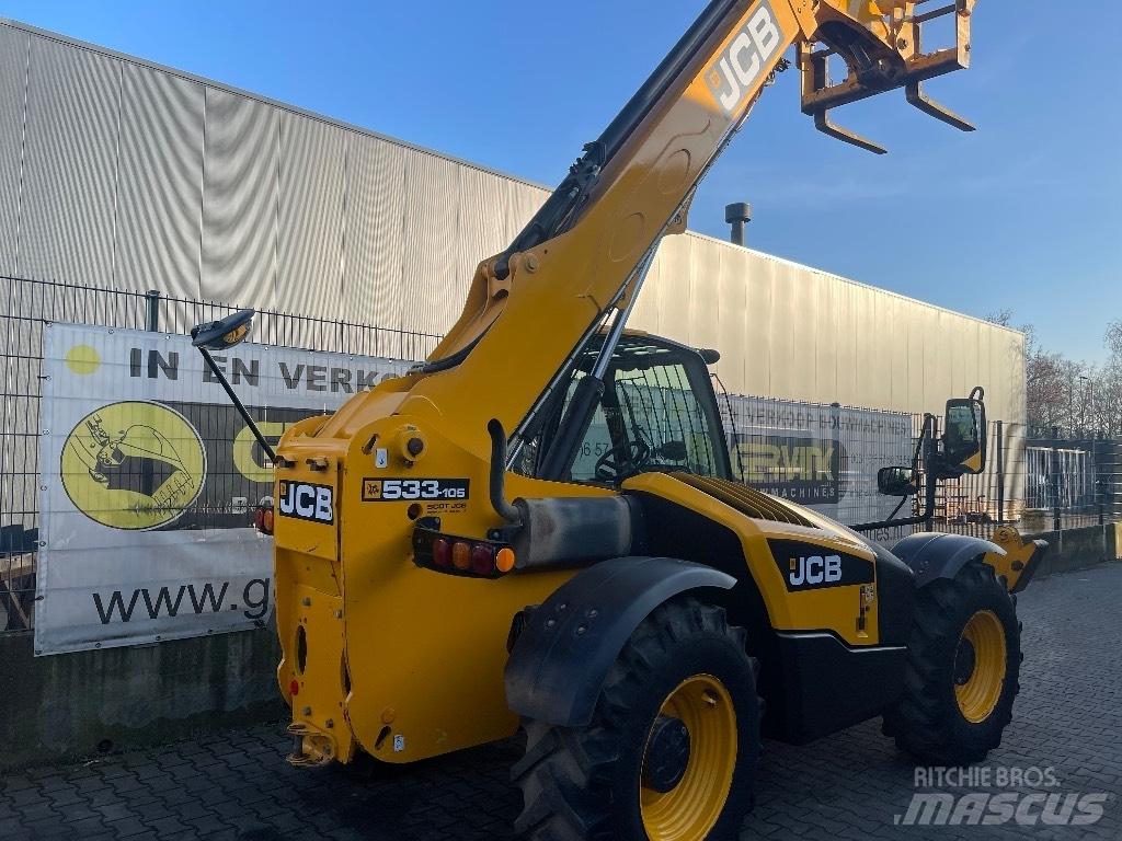 JCB 533-105 Teleskopické manipulátory