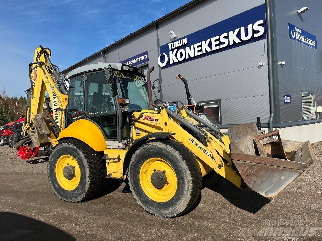 New Holland B 115 B Rýpadlo-nakladače
