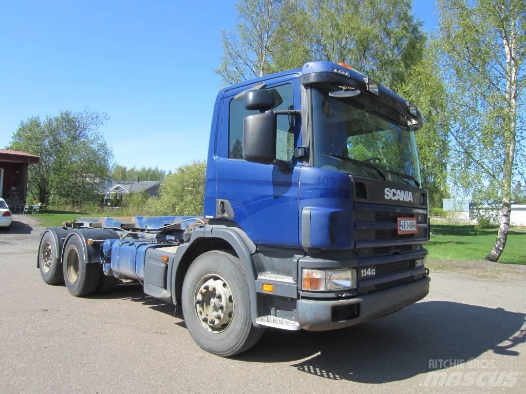 Scania P114 GB Lanový nosič kontejnerů