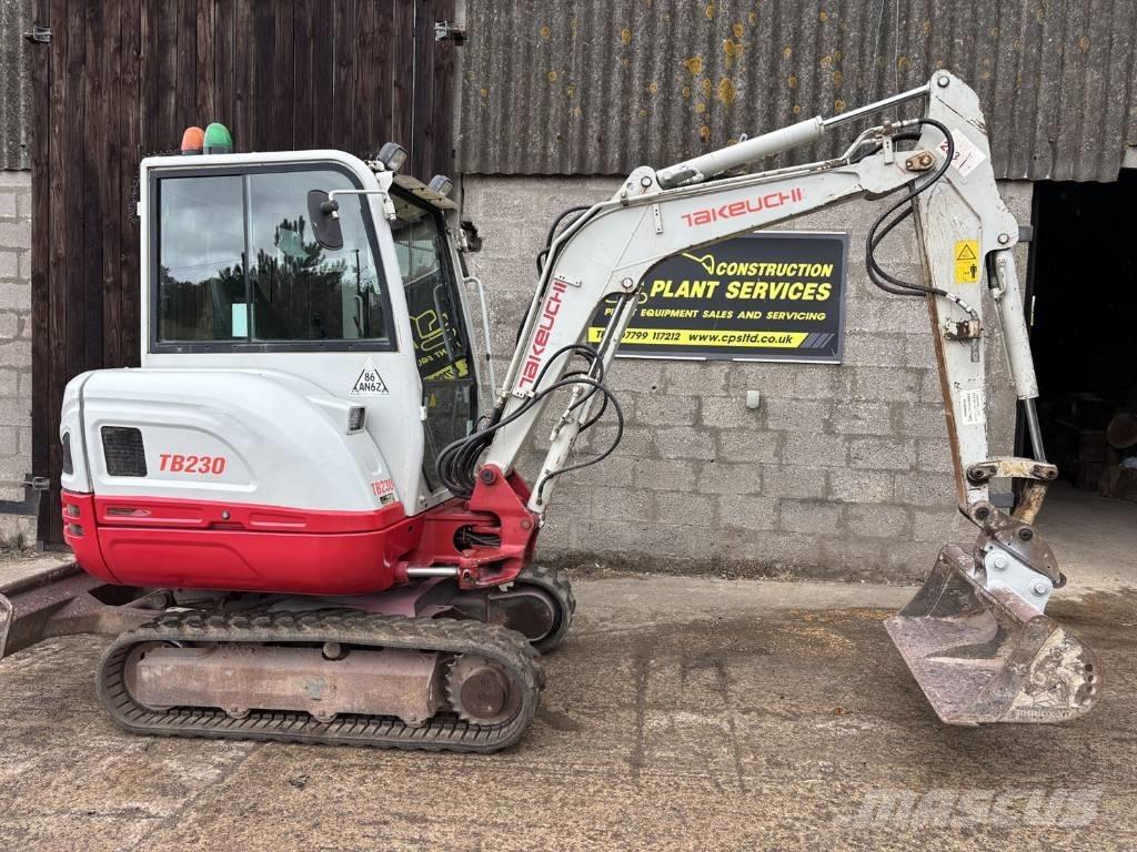 Takeuchi TB 230 Mini rýpadla < 7t