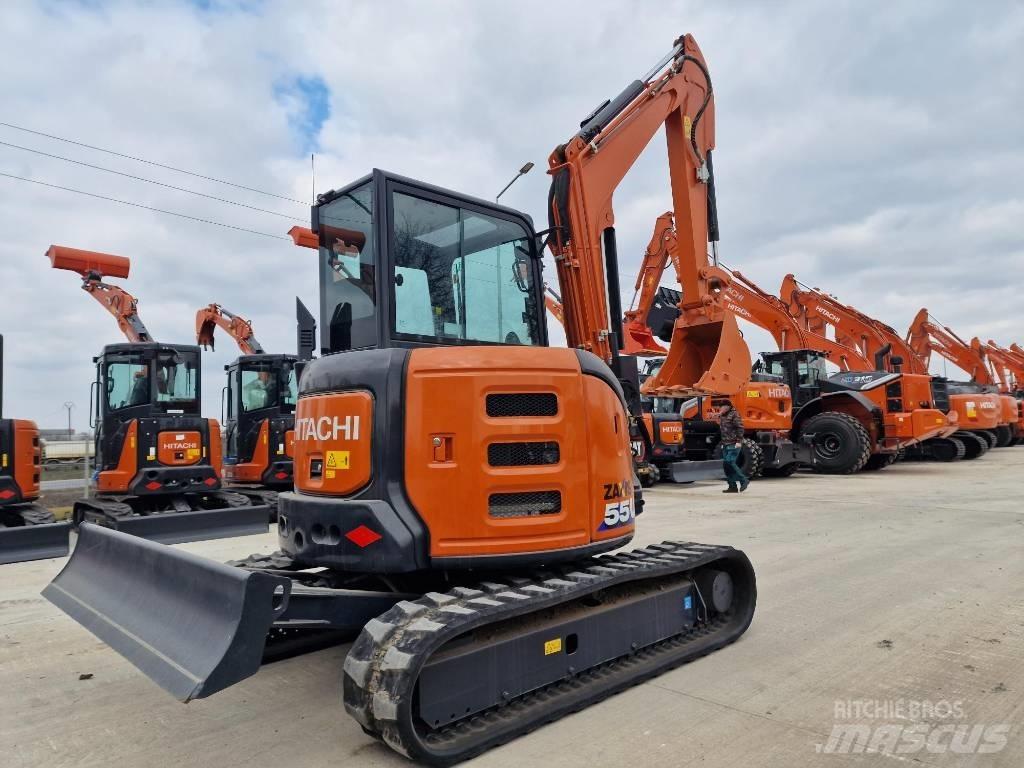 Hitachi ZX55U-6 Mini rýpadla < 7t
