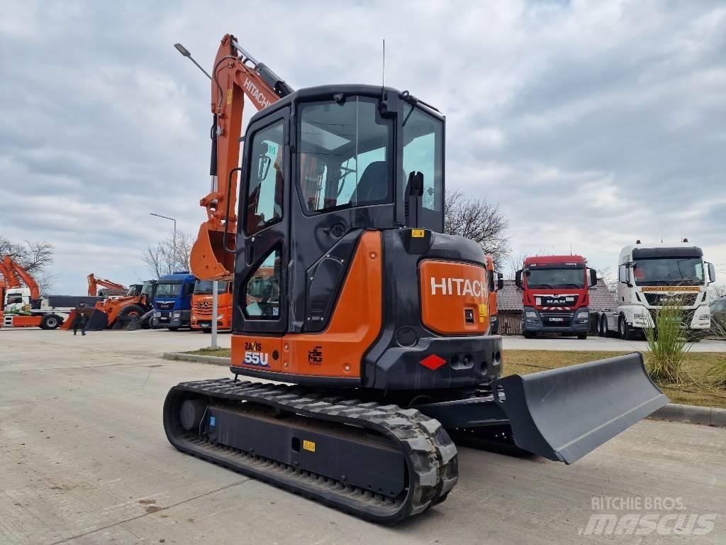 Hitachi ZX55U-6 Mini rýpadla < 7t