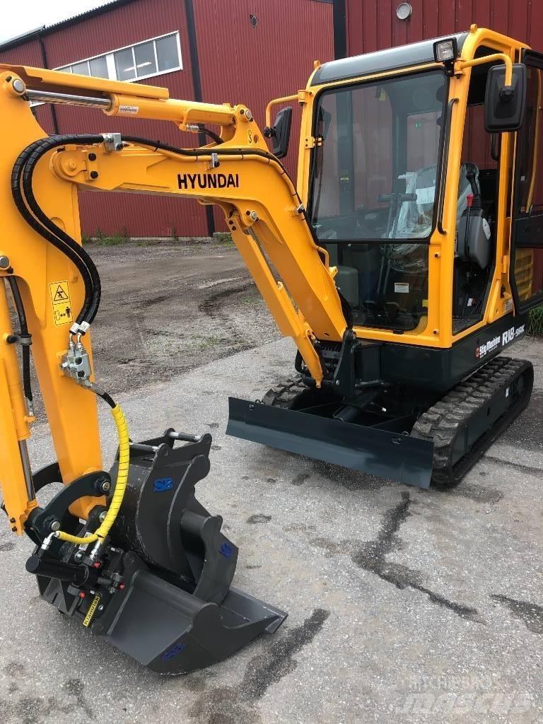Hyundai R18 - 9AK Mini rýpadla < 7t
