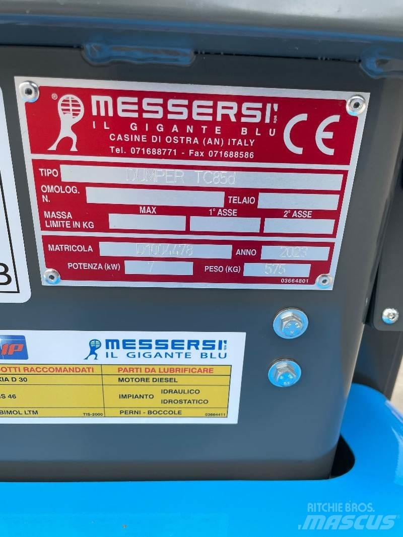 Messersi TC 85d Pásové dempry
