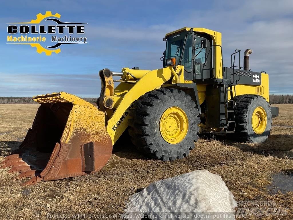 Komatsu WA 600-1 Kolové nakladače