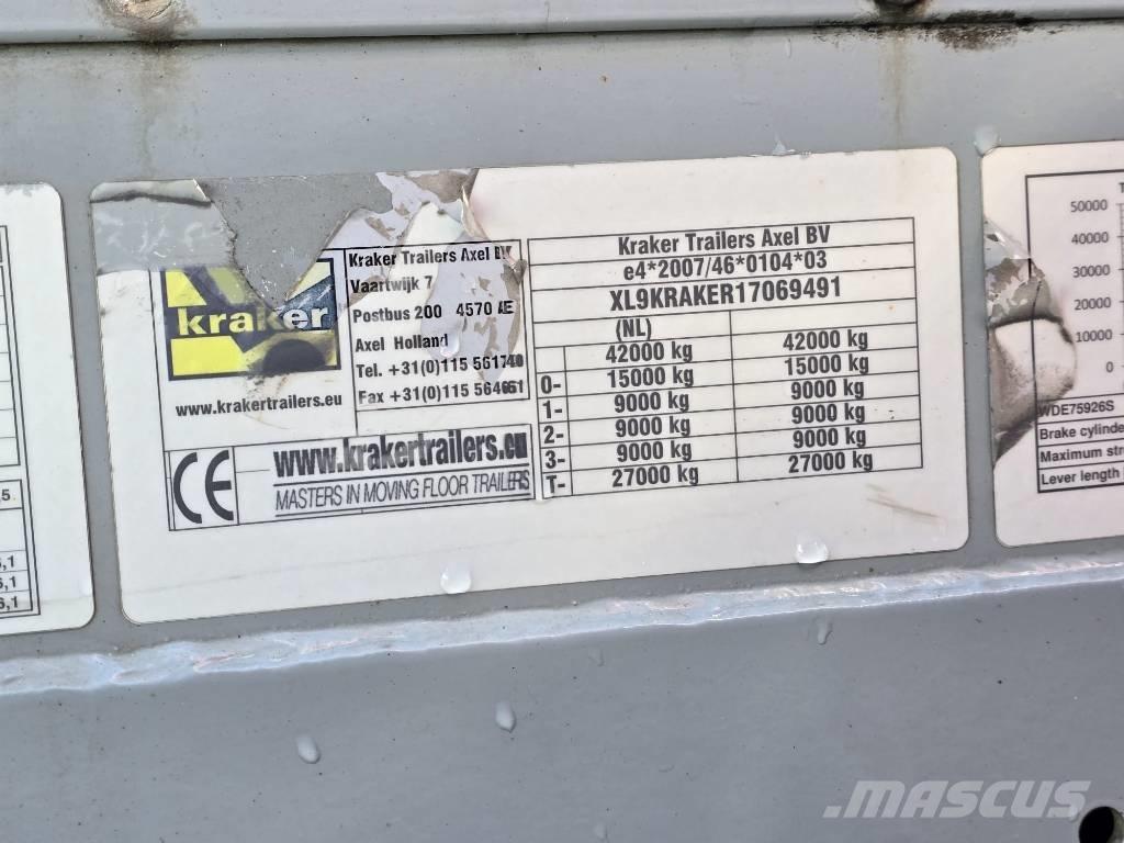 Kraker CF-200 Návěsy s pohyblivou podlahou