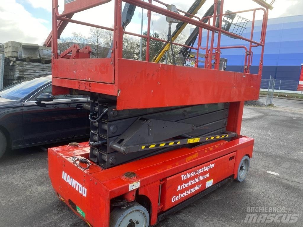 Manitou 100 XEL Nůžková zvedací plošina