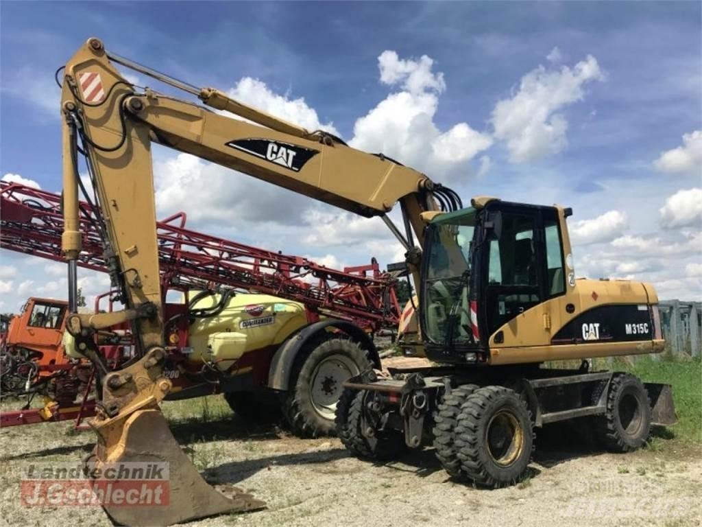 CAT m 315c Kolová rýpadla