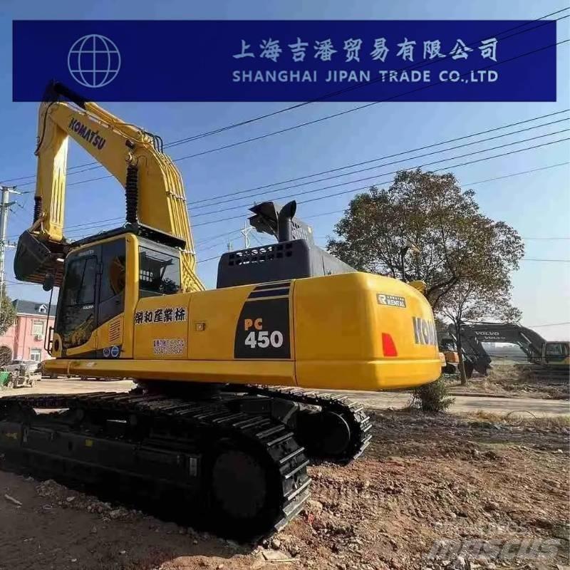 Komatsu PC 450 Pásová rýpadla