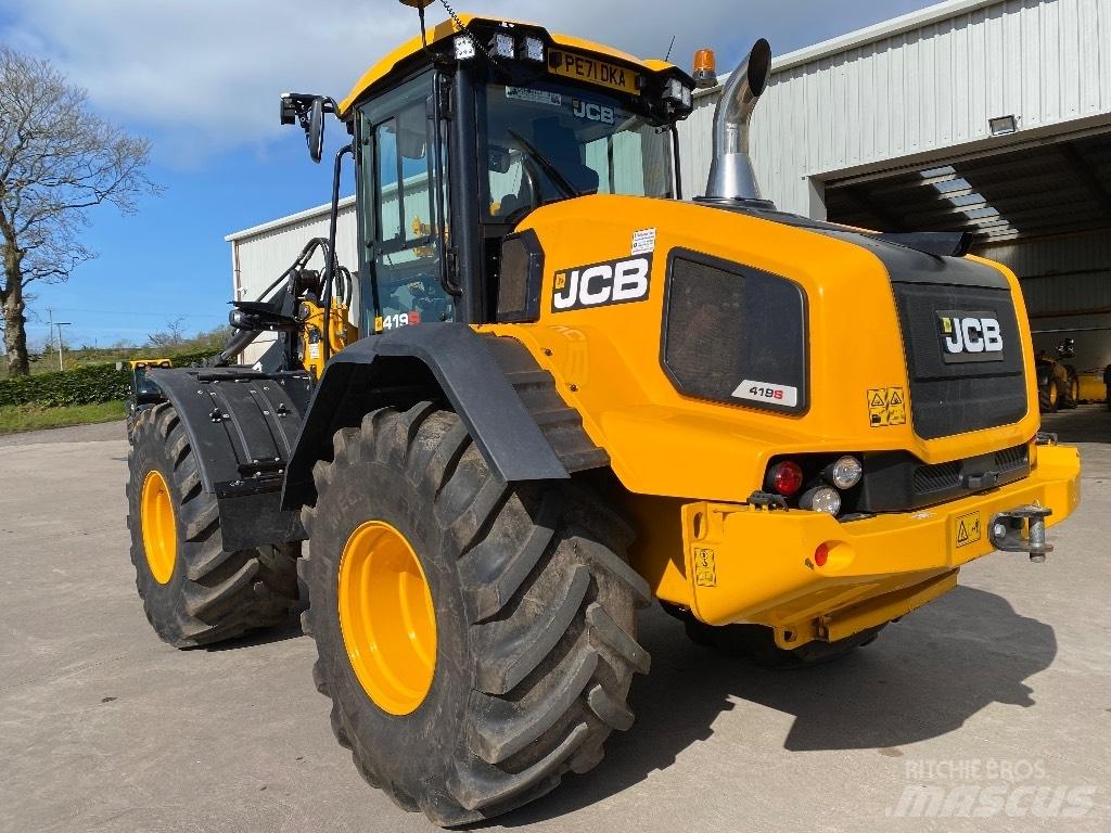 JCB 419 S Kolové nakladače