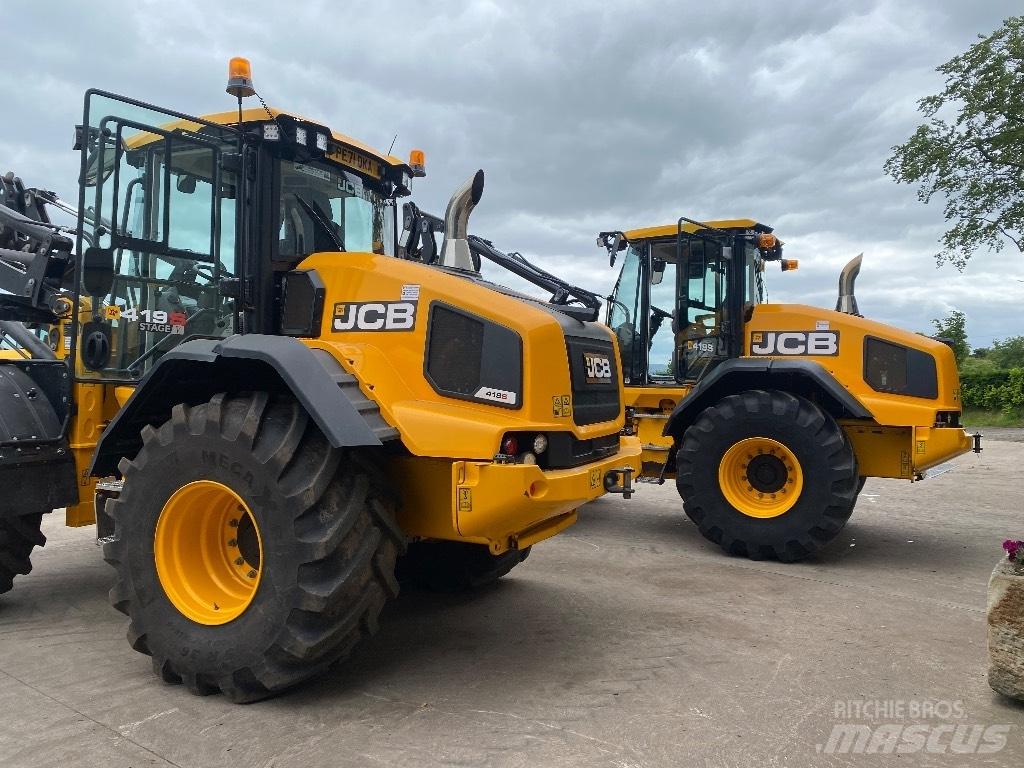 JCB 419 S Kolové nakladače