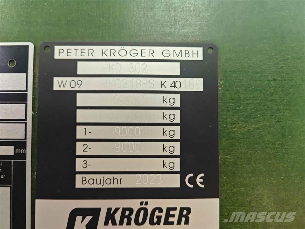 Kröger HKD 302 Sklápěcí přívěsy